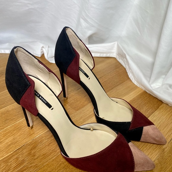 Zara colorblock heels - Picture 7 of 8